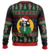 Yohohoho Hippie Trip Brook OP Ugly Christmas Sweater BACK mockup - One Piece EU Store