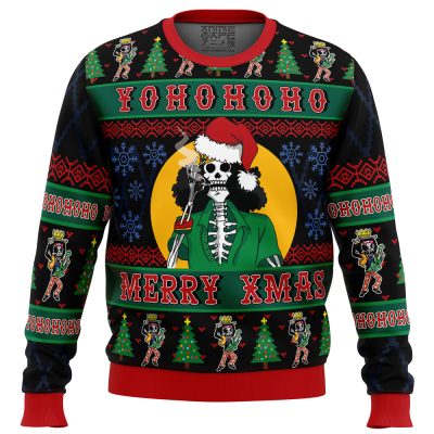 Yohohoho Hippie Trip Brook One Piece Ugly Christmas Sweater