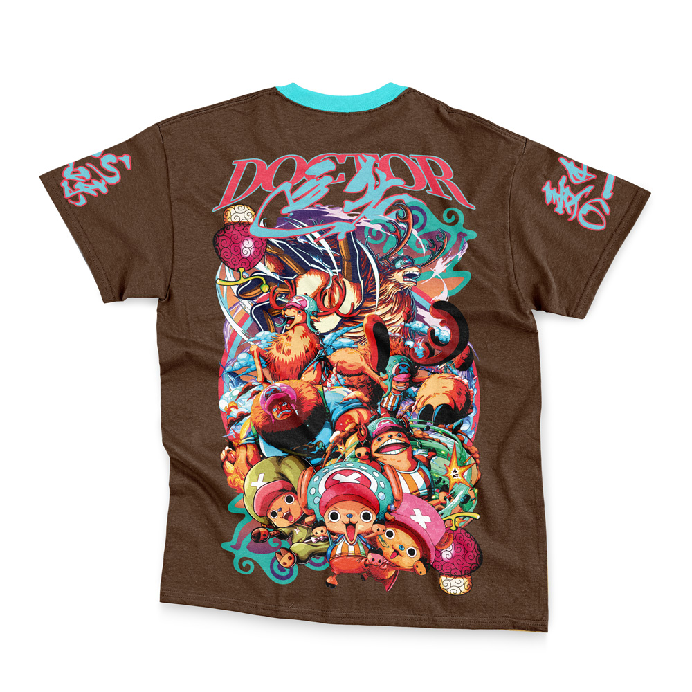 Tony Tony Chopper V4 One Piece Streetwear T-Shirt - Image 2