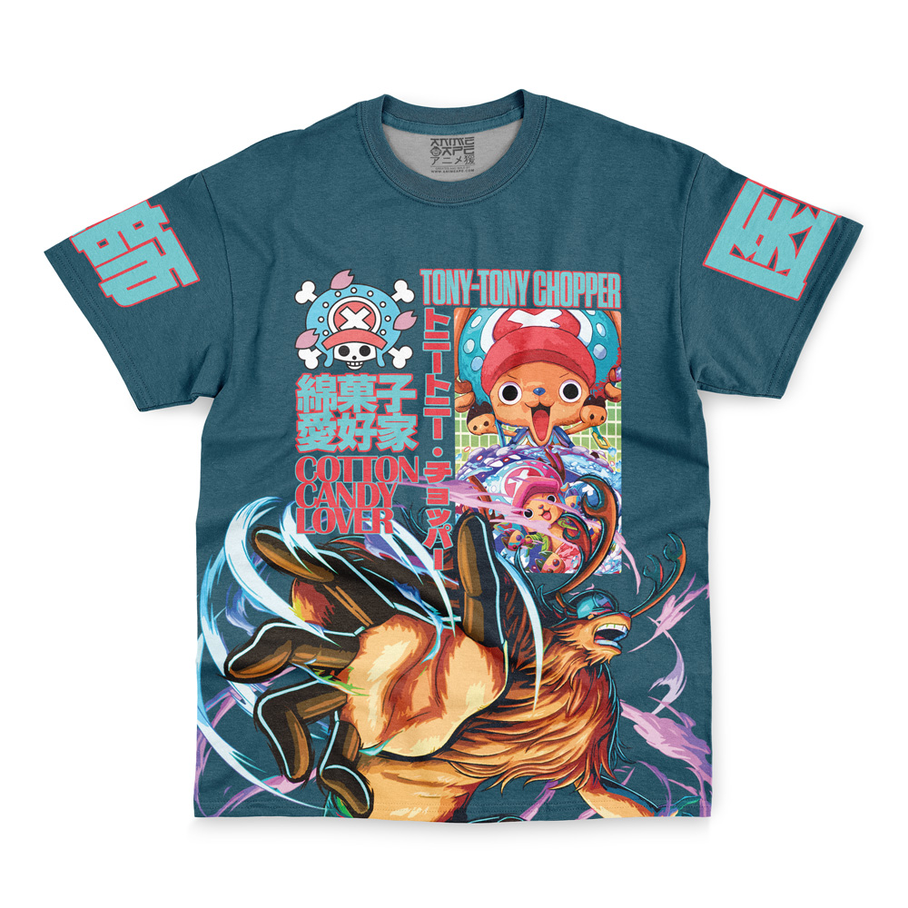 Tony Tony Chopper V3 One Piece Streetwear T-Shirt - Image 2