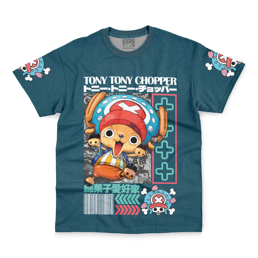 Tony Tony Chopper V2 One Piece Streetwear T-Shirt - Image 2