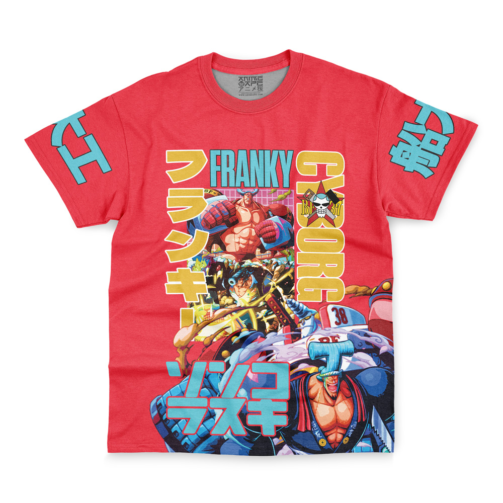 Franky V2 One Piece Streetwear T-Shirt - Image 2