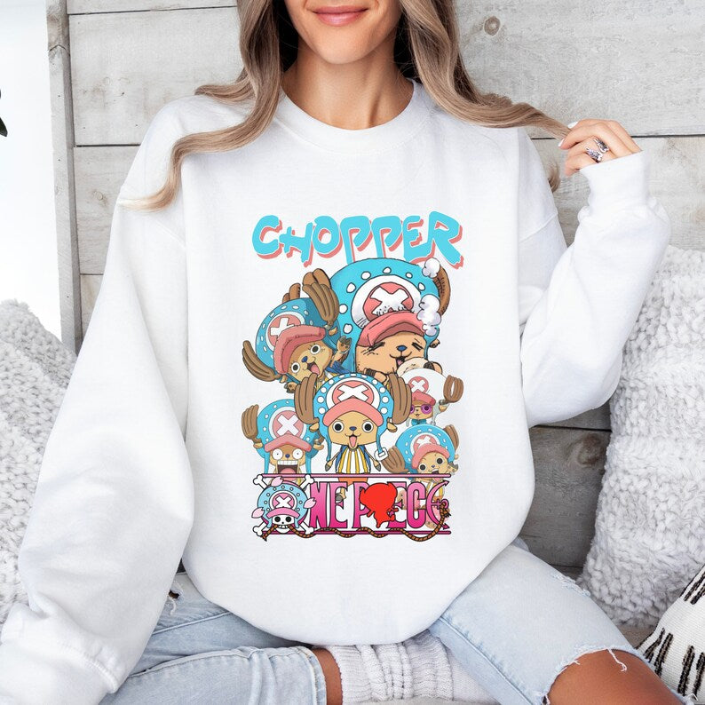 Chopper Merch One Piece Sweatshirt - Image 2