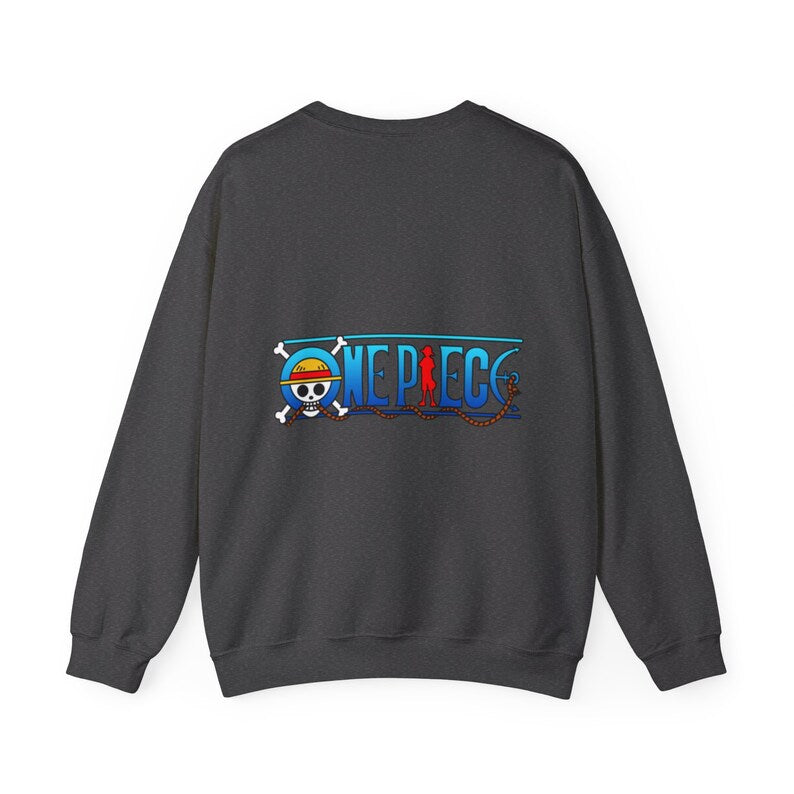 One Piece Logo Collection Luffy Sweatshirt - Image 4