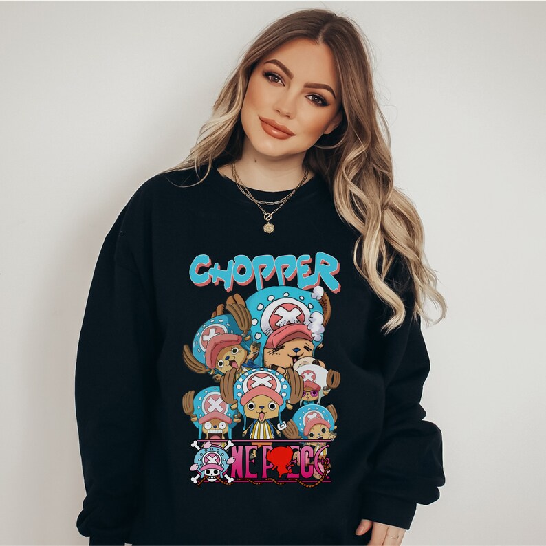 Chopper Merch One Piece Sweatshirt - Image 4