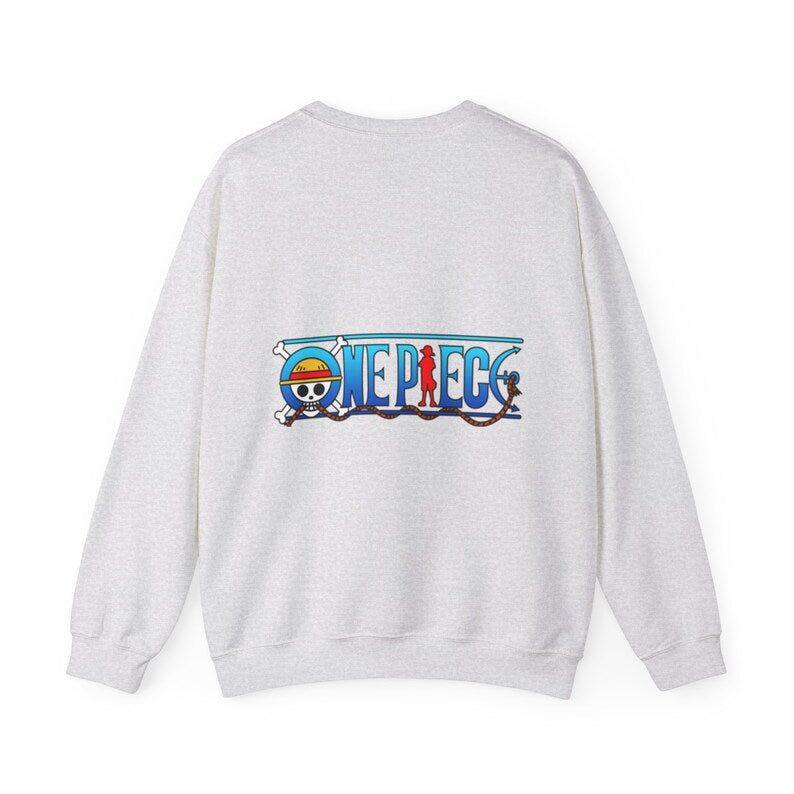 One Piece Logo Collection Luffy Sweatshirt - Image 2