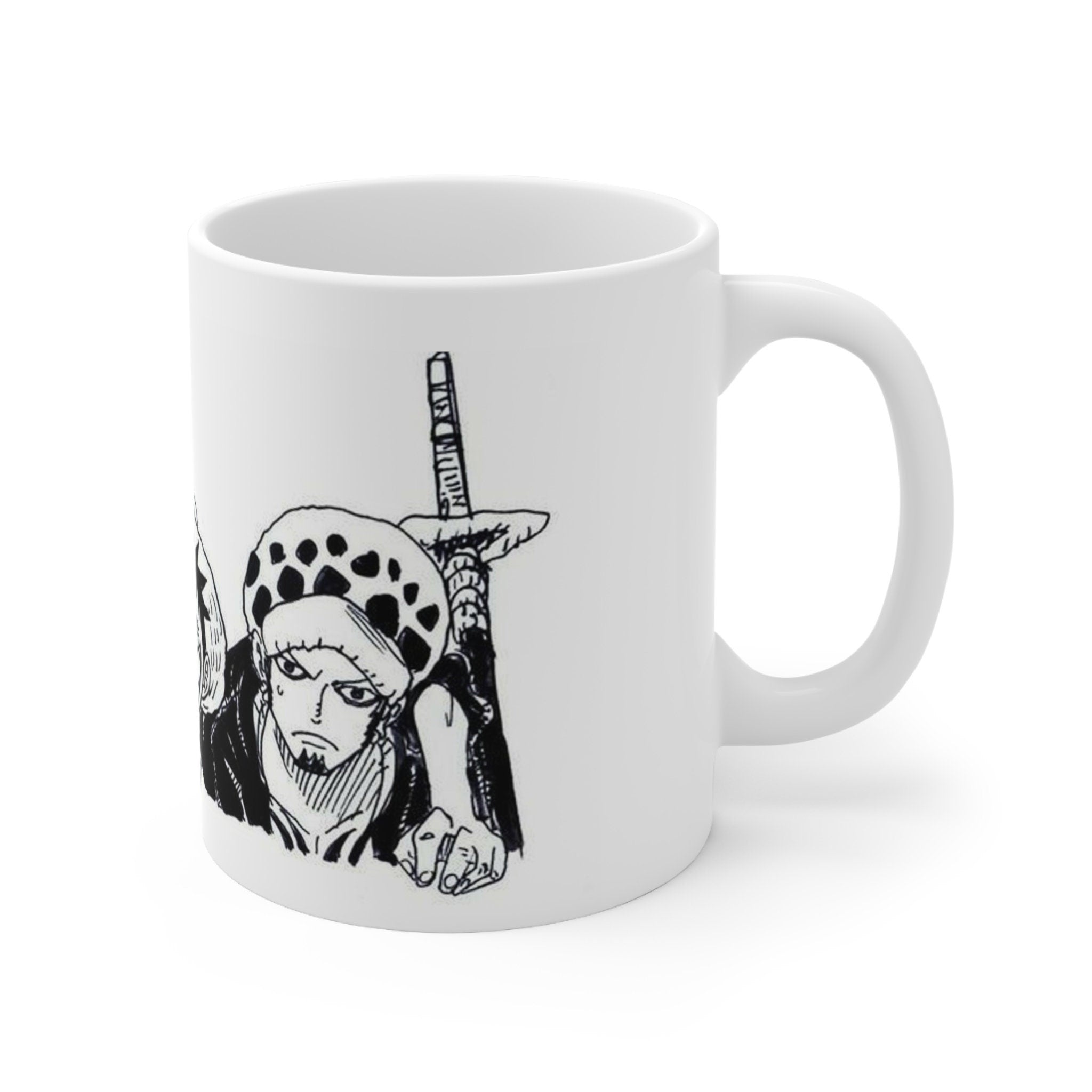 Luffy, Law and Kid One Piece Mug - Image 3