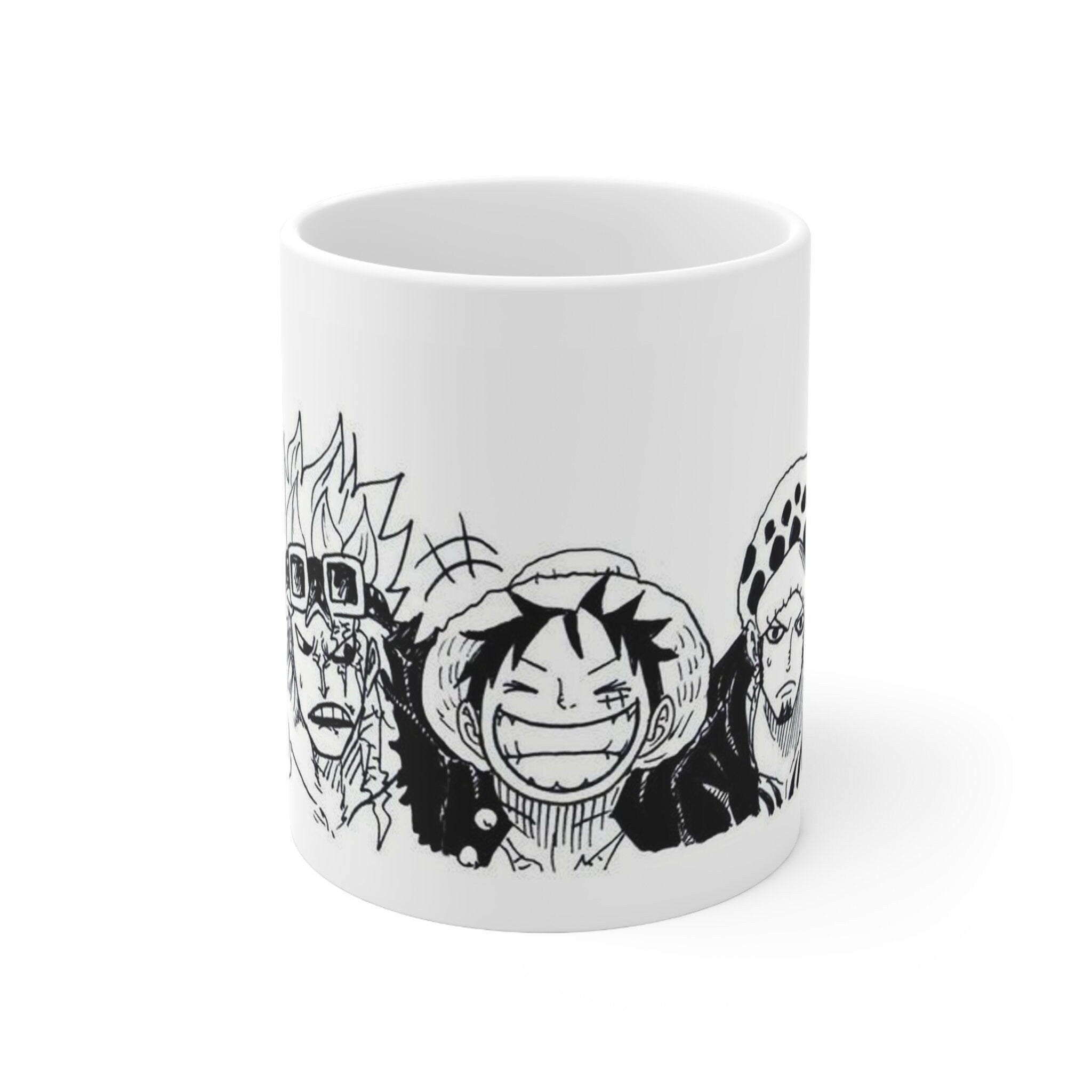 Luffy, Law and Kid One Piece Mug
