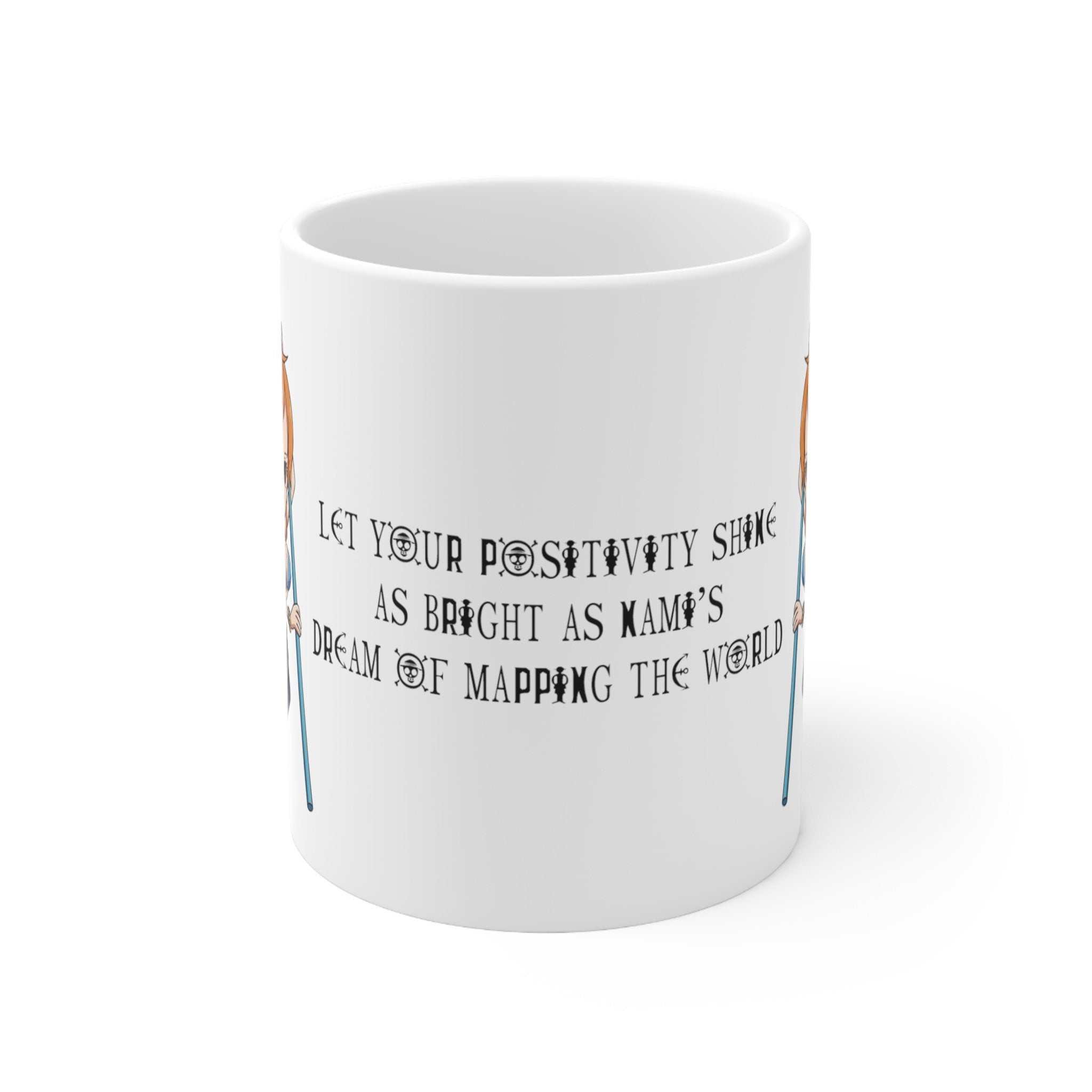 One Piece Nami's Dreamy Positivity Mug - Image 2