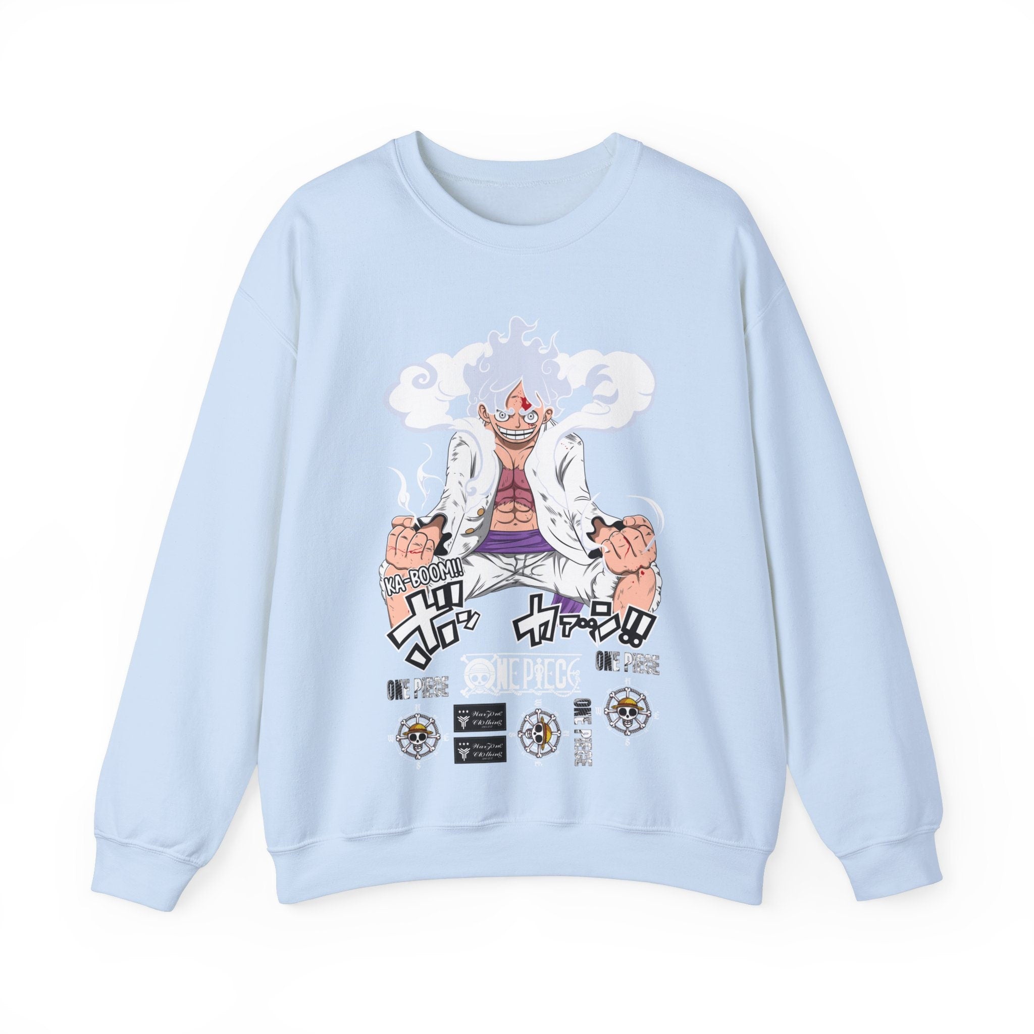 Luffy Gear 5 One Piece Sweatshirt - Image 2