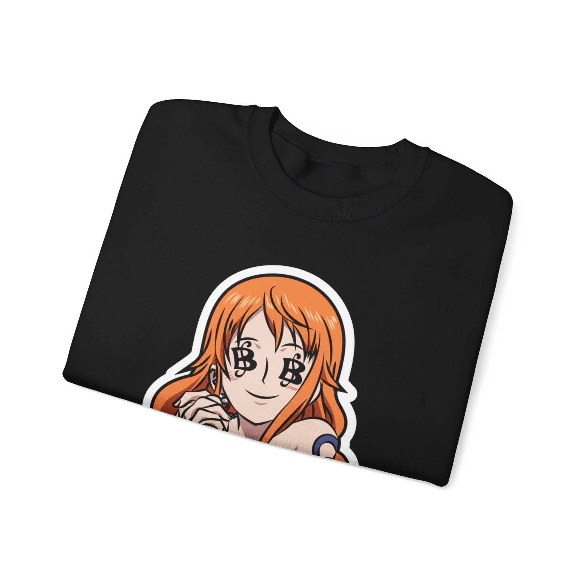 Cat-Burglar Nami One Piece Anime Sweatshirt - Image 4