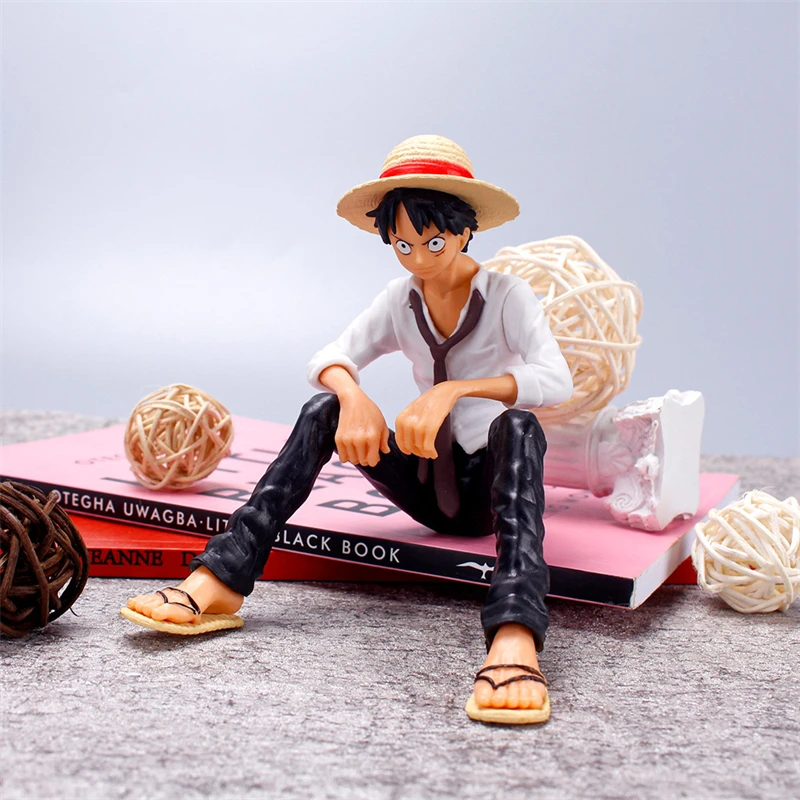 12cm One Piece Luffy Sitting Position Action Figure PVC - Image 5