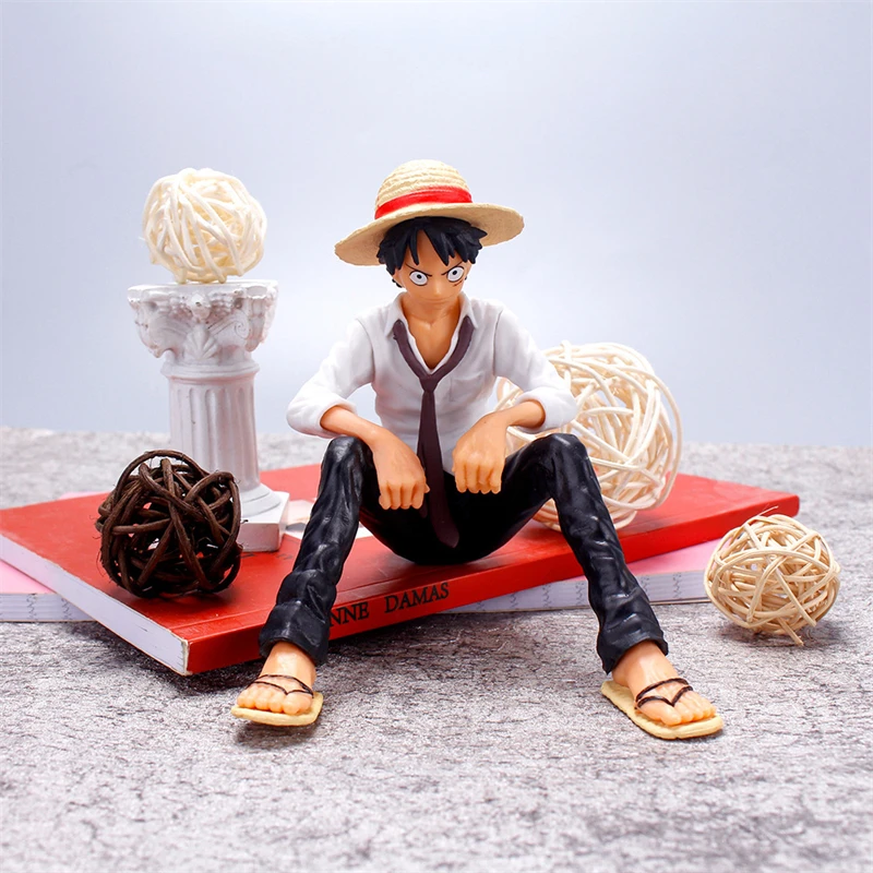 12cm One Piece Luffy Sitting Position Action Figure PVC - Image 6