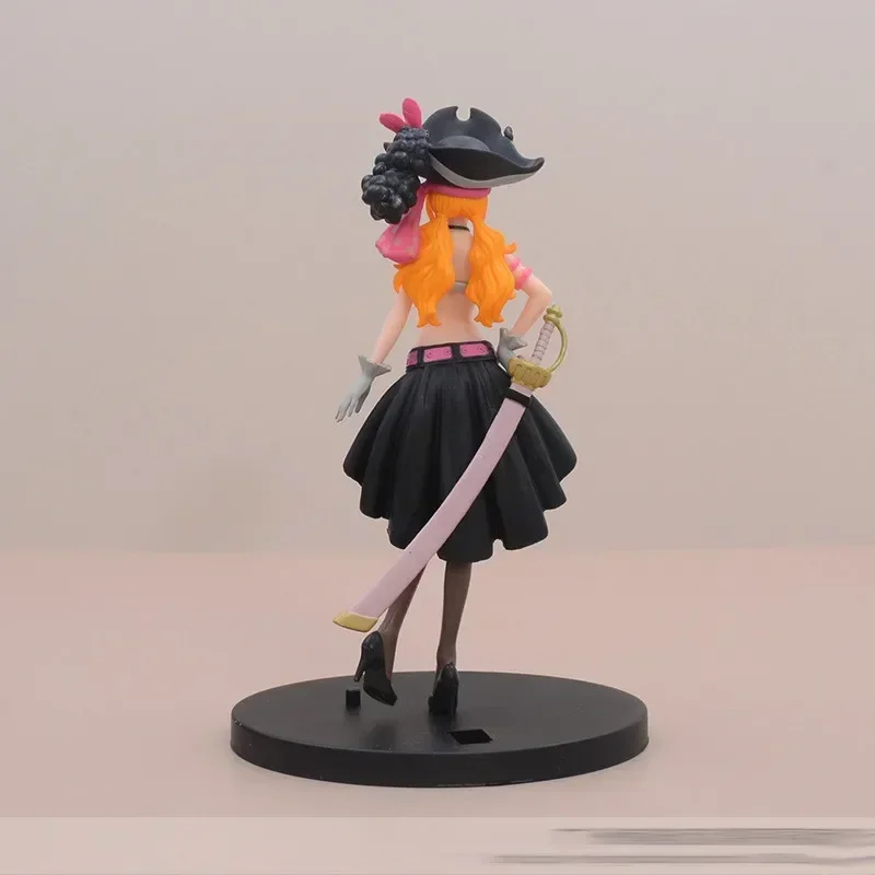 19CM One Piece Nami Black Clothes Action Figure - Image 4