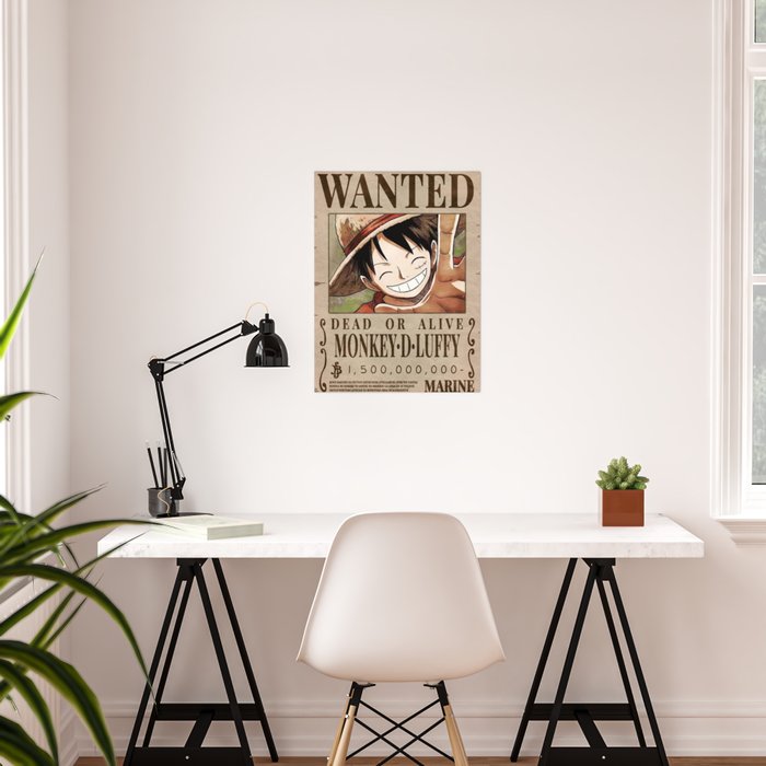 One Piece Luffy Wanted Poster - Image 2