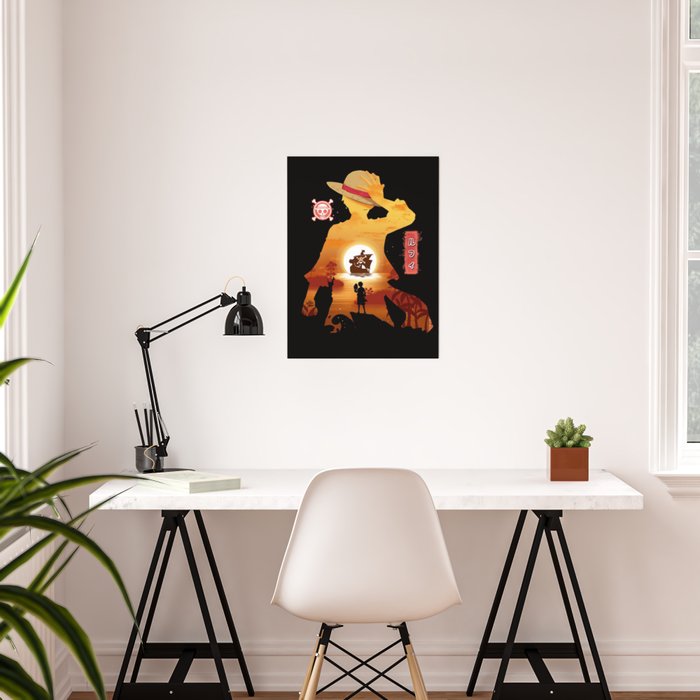 On Trend One Piece Luffy Poster - Image 2
