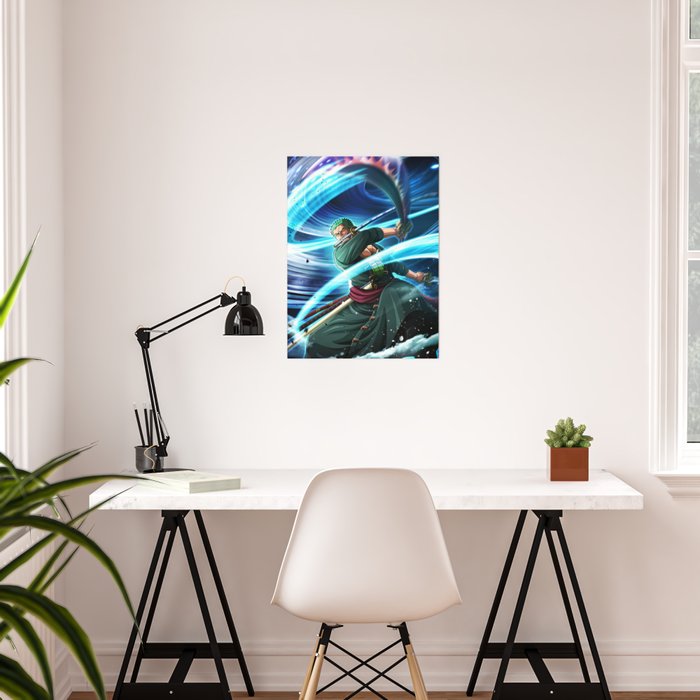 Hot Anime One Piece Zoro Poster - Image 2