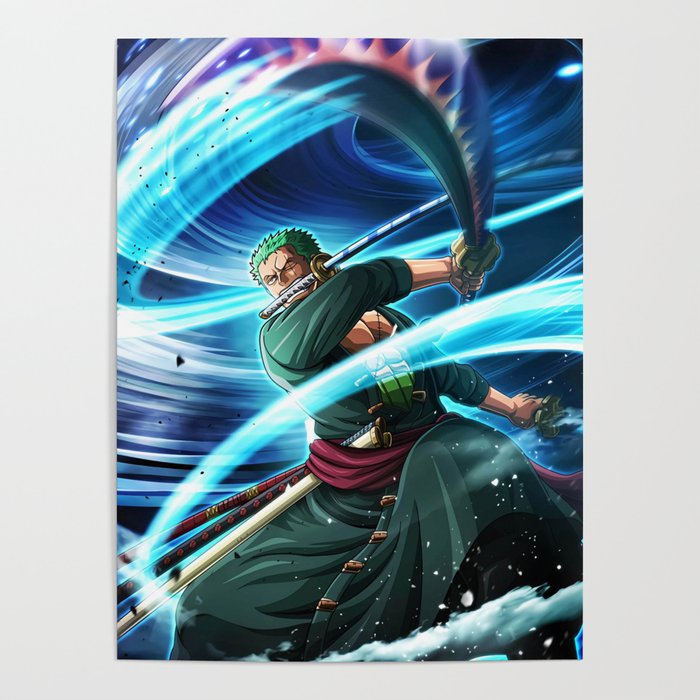 Hot Anime One Piece Zoro Poster
