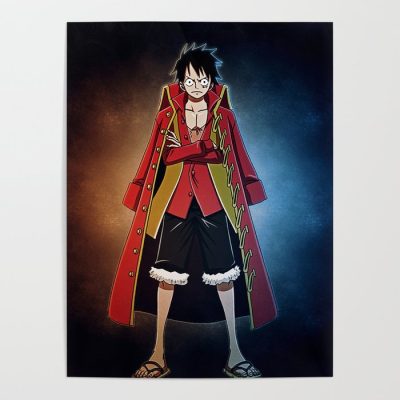Cool Luffy One Piece Poster