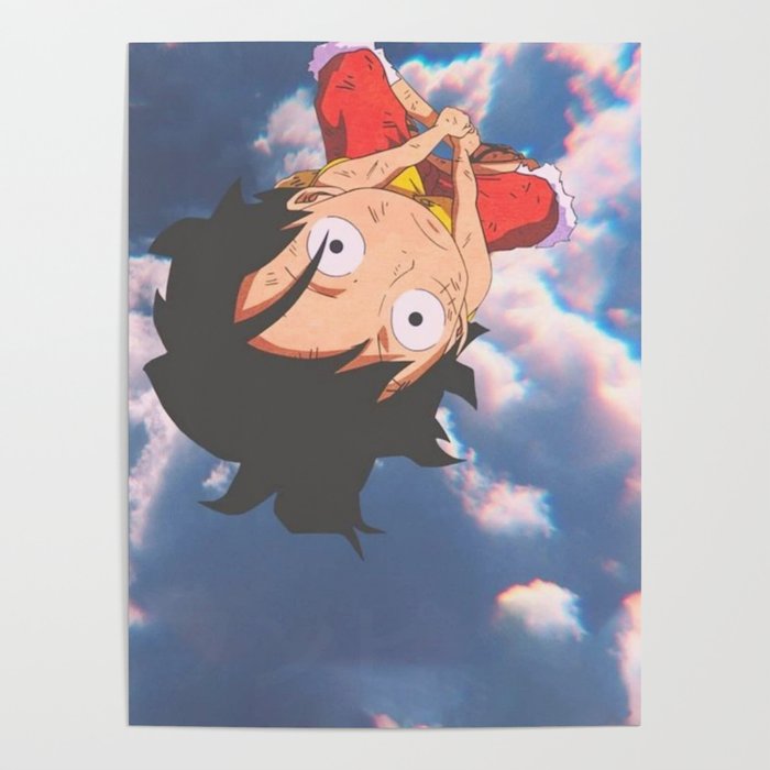One Piece Chibi Luffy Poster