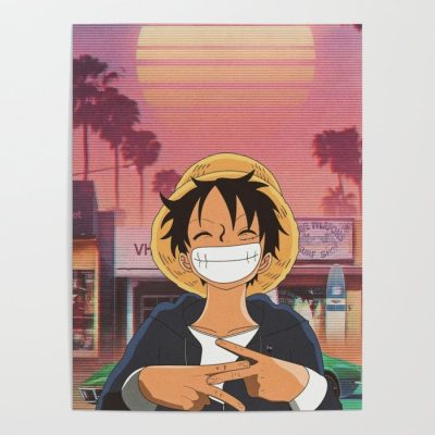 Cute Luffy One Piece Poster
