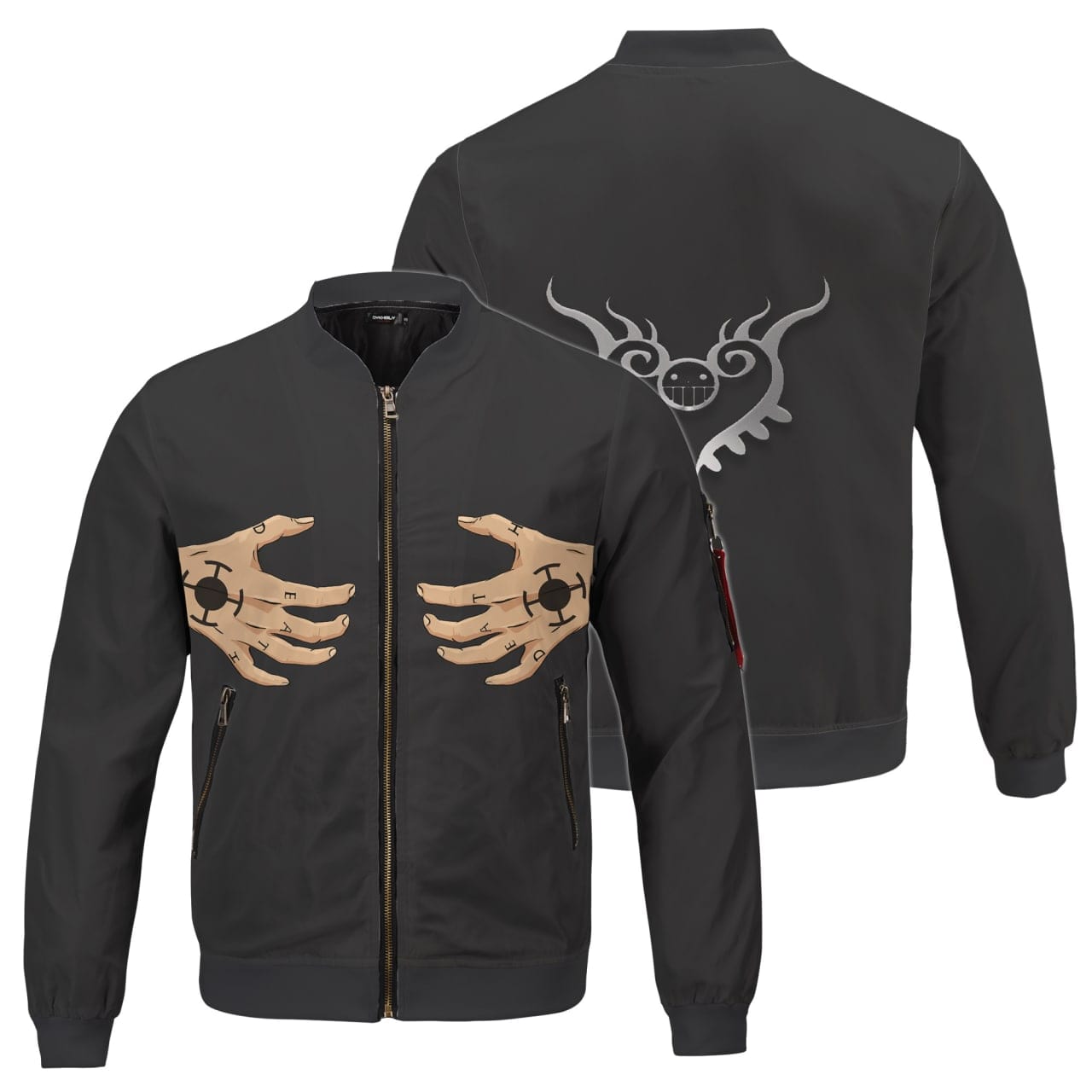 Law Hands Anime Bomber Jacket