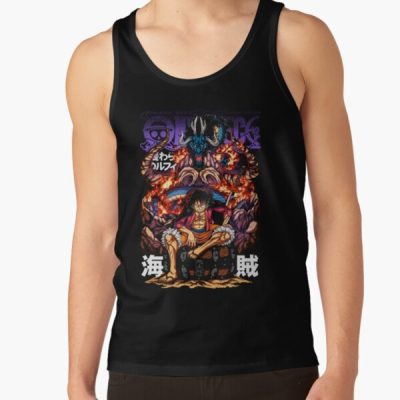 One Piece Luffy X Kaidou Tank Top