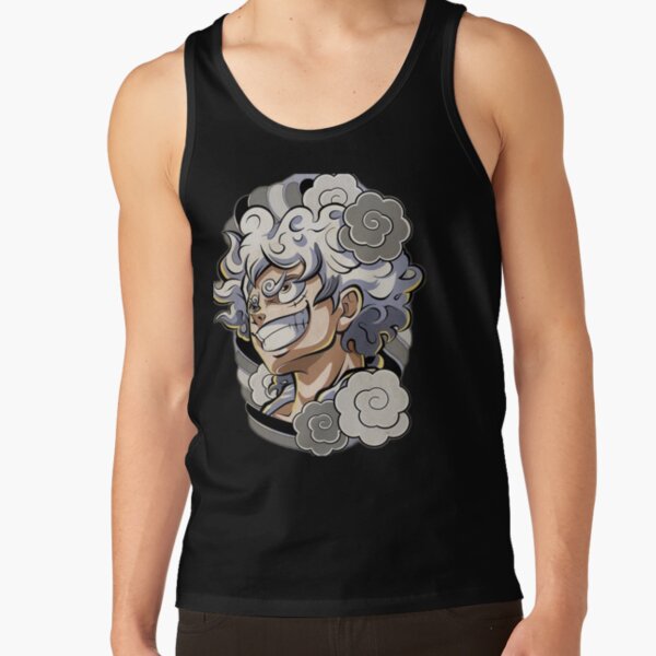 One Piece Gear 5Th: The Sun God Luffy Tank Top - Image 3