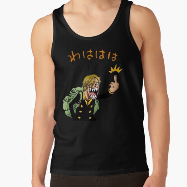 One Piece Angry Sanji Tank Top - Image 6
