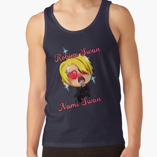 One Piece Sanji Lover Tank Top - Image 5