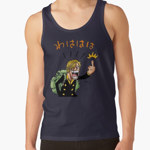 One Piece Angry Sanji Tank Top - Image 5