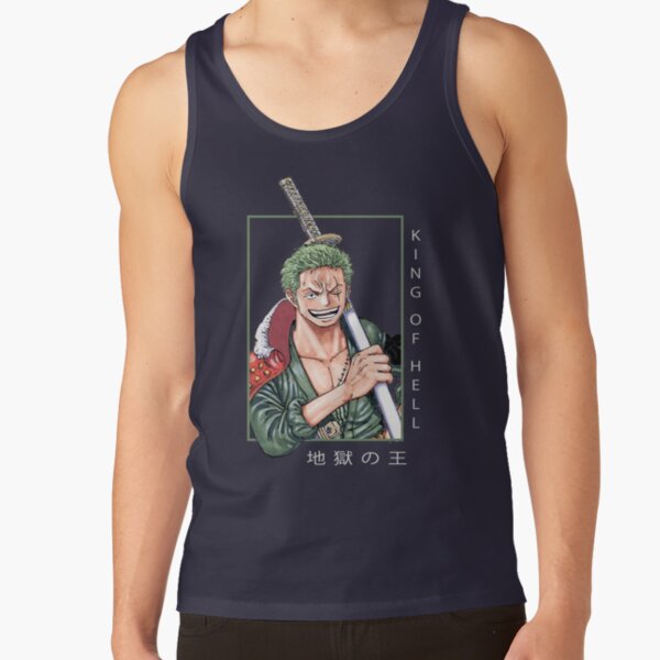 One Piece Roronoa Zoro Tank Top - Image 5