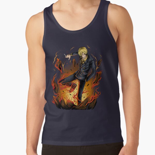 One Piece Vinsmoke Sanji Tank Top - Image 5