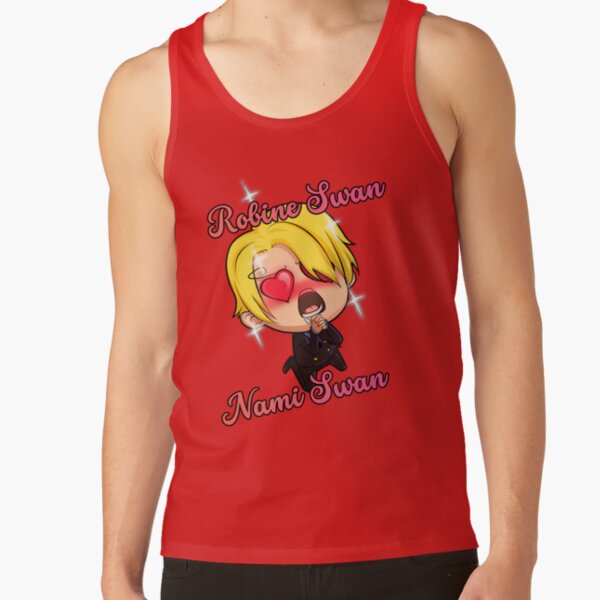 One Piece Sanji Lover Tank Top - Image 2