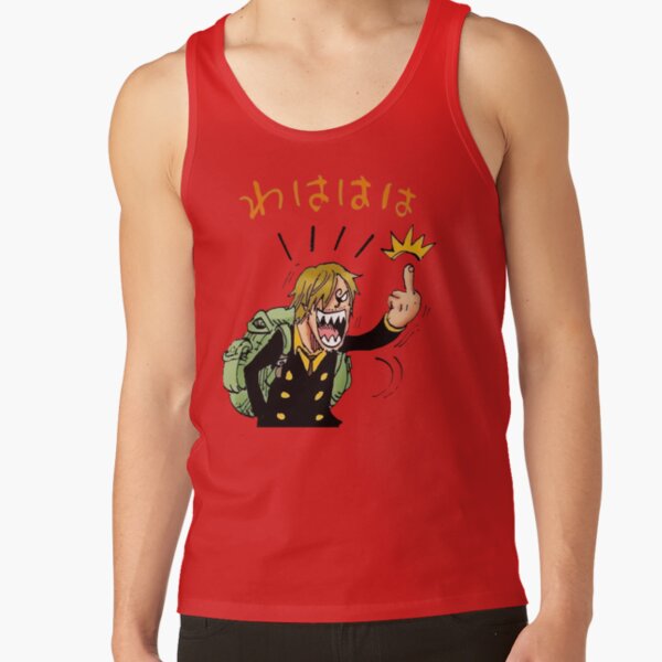 One Piece Angry Sanji Tank Top - Image 3