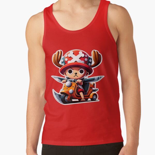 Best Graphic Tony Chopper One Piece Tank Top - Image 4