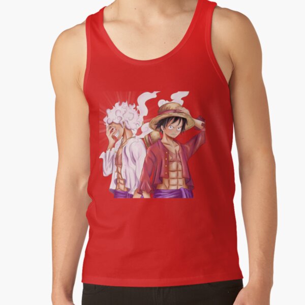Luffy Gear 5 Anime One Piece Tank Top - Image 6