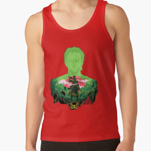 Roronoa Zoro From One Piece Tank Top - Image 3
