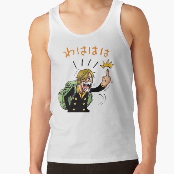 One Piece Angry Sanji Tank Top