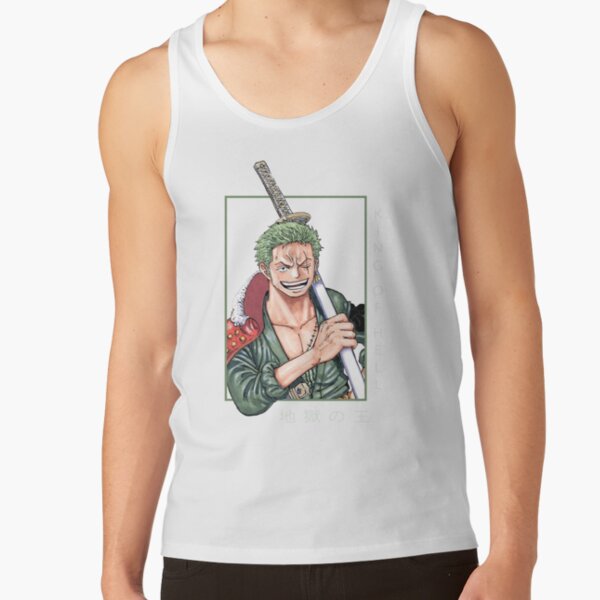 One Piece Roronoa Zoro Tank Top - Image 4