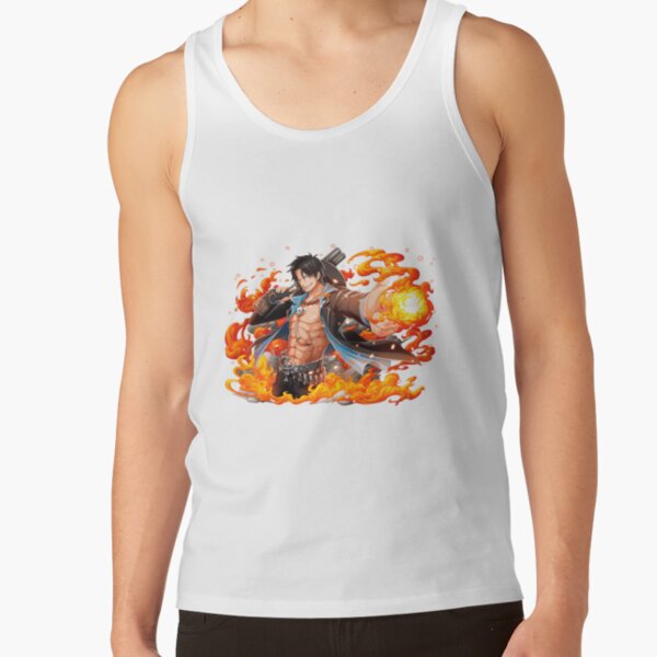 Fire Fist Ace One Piece Tank Top