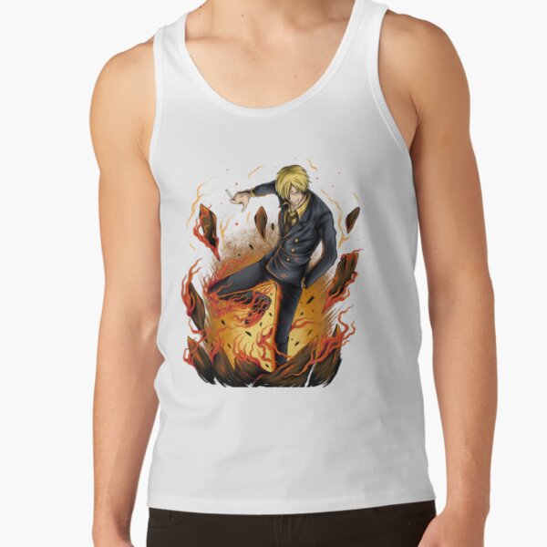 One Piece Vinsmoke Sanji Tank Top - Image 4