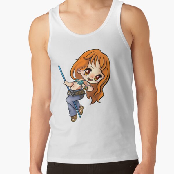 Chibi Lovely Girl Nami One Piece Tank Top