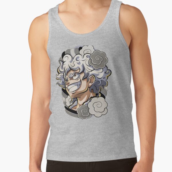 One Piece Gear 5Th: The Sun God Luffy Tank Top - Image 4