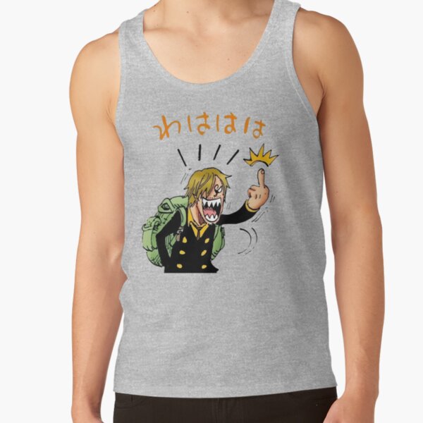 One Piece Angry Sanji Tank Top - Image 4