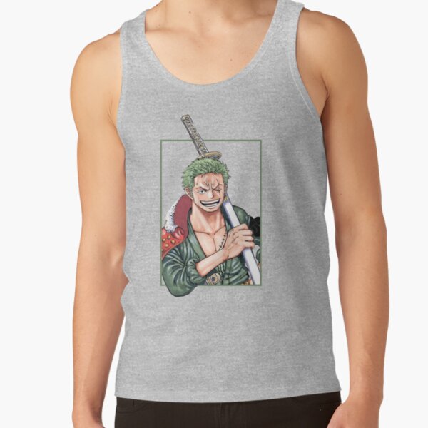 One Piece Roronoa Zoro Tank Top - Image 6