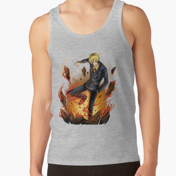 One Piece Vinsmoke Sanji Tank Top - Image 3