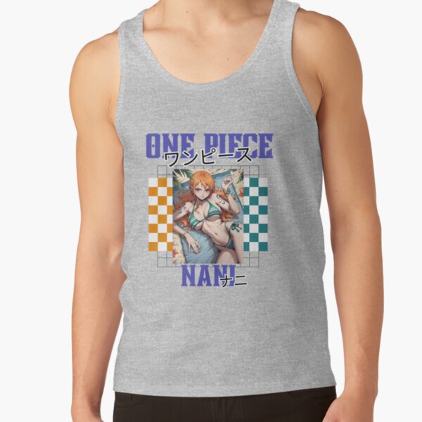One Piece Pirate Nami Tank Top - Image 3