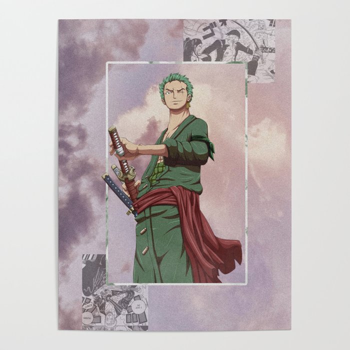 Roronoa Zoro One Piece Poster