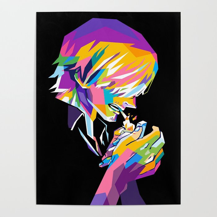 Sanji One Piece Poster